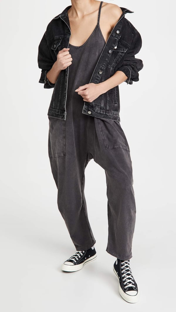 Wide Leg Jumpsuit with Pockets (Buy 2 Free Shipping)