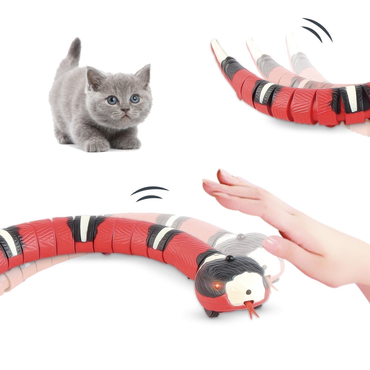 Meowpent-Smart sensory snake toy