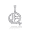 Iced Old English 26 Letters Pendant - Buulgo