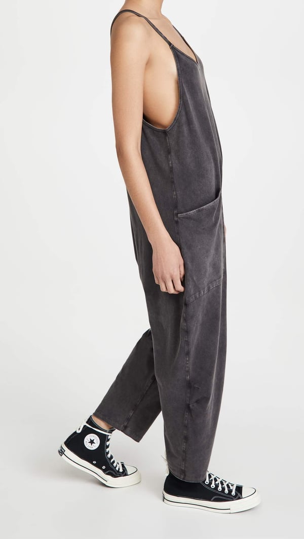 Wide Leg Jumpsuit with Pockets (Buy 2 Free Shipping)