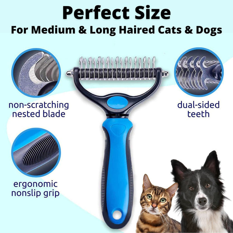 Professional Deshedding Tool For Dogs And Cats