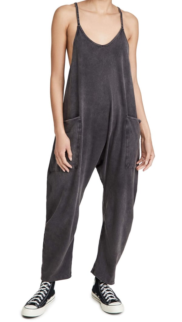 Wide Leg Jumpsuit with Pockets (Buy 2 Free Shipping)