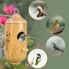 Wooden Hummingbird House-Gift for Nature Lovers