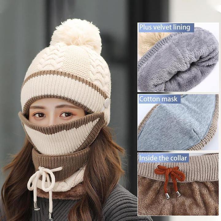 3-In-1 Winter Set (Mask, Hat, Scarf)