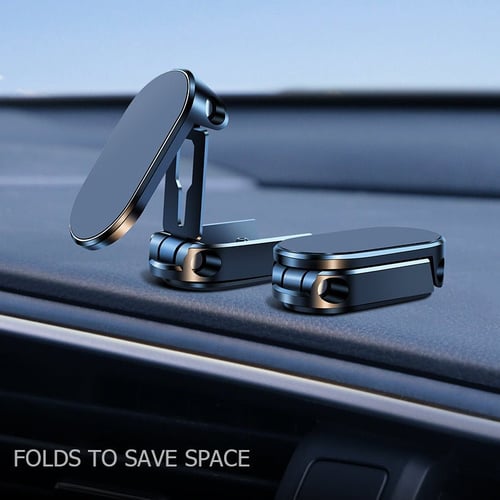 🔥Hot Sale 🔥2023 New Alloy Folding Magnetic Car Phone Holder