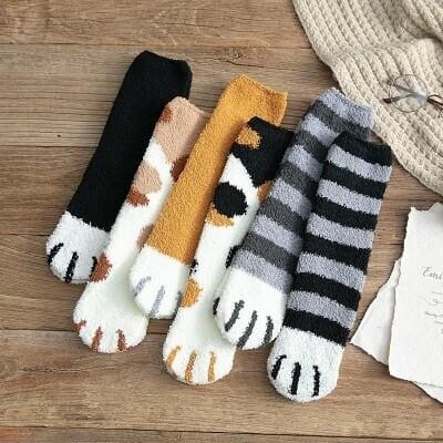 （CHRISTMAS PRE SALE 🎅 - SAVE 50% OFF!!）Cute Cat Cotton Socks