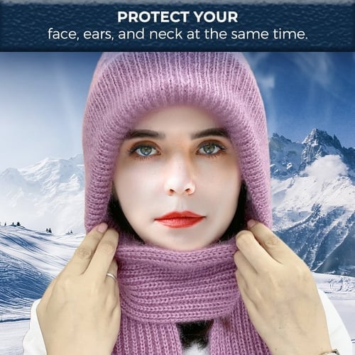 🎄EARLY CHRISTMAS SALE NOW-48% OFF🎄Integrated Ear Protection Windproof Cap Scarf (BUY 2 GET FREE SHIPPING)