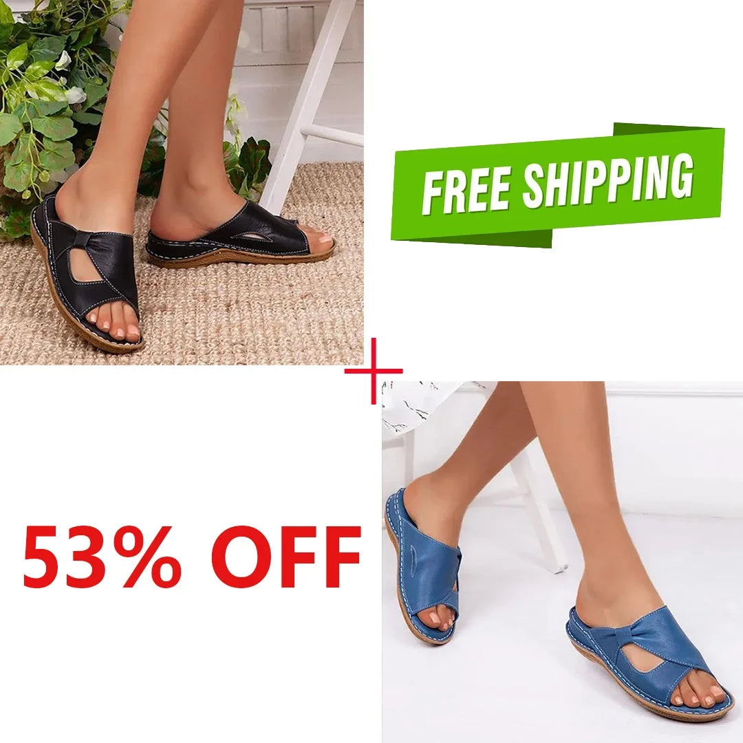 2023 Women Casual Summer Daily Comfy Slip On Sandals🔥Last Day Promotion 49% OFF