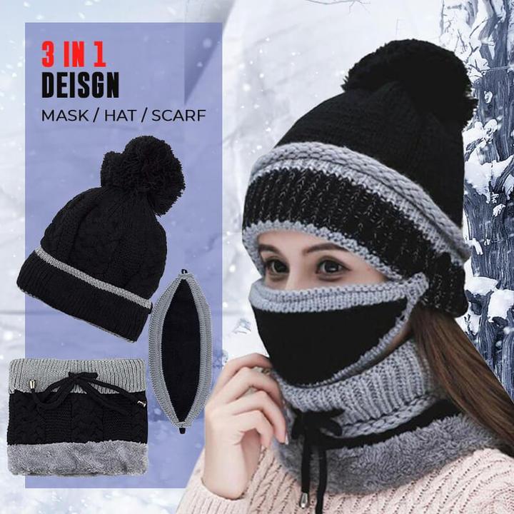 3-In-1 Winter Set (Mask, Hat, Scarf)