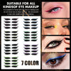 🔥Last Day 49% OFF🔥Reusable Eyeliner and Eyelash Stickers with Glitter