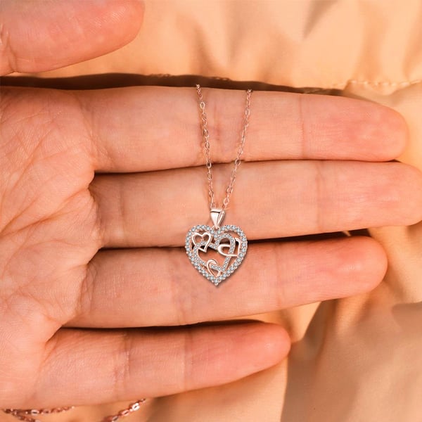 🔥 Last Day Promotion 75% OFF 🎁Interlocking Hearts Necklace - 👩‍❤️‍👩''Sisters of my soul & Friends of my heart''💕 - Buulgo