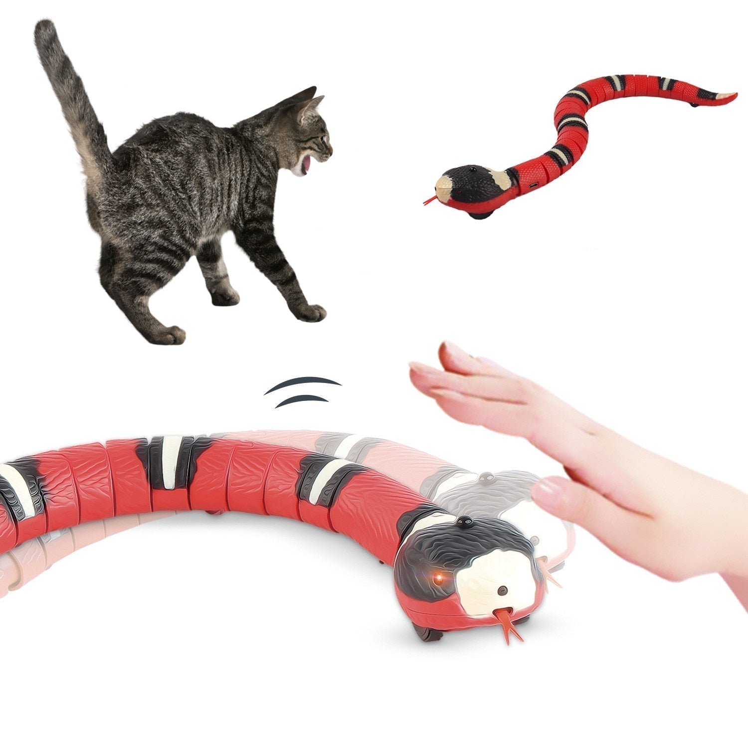 Meowpent-Smart sensory snake toy