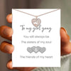 🔥 Last Day Promotion 75% OFF 🎁Interlocking Hearts Necklace - 👩‍❤️‍👩''Sisters of my soul & Friends of my heart''💕 - Buulgo